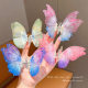 B- 05 Moving Metal Butterfly Hairpin Female Children's Simulation Three-dimensional Embroidery Butterfly Hair Accessories Hairpin Princess New