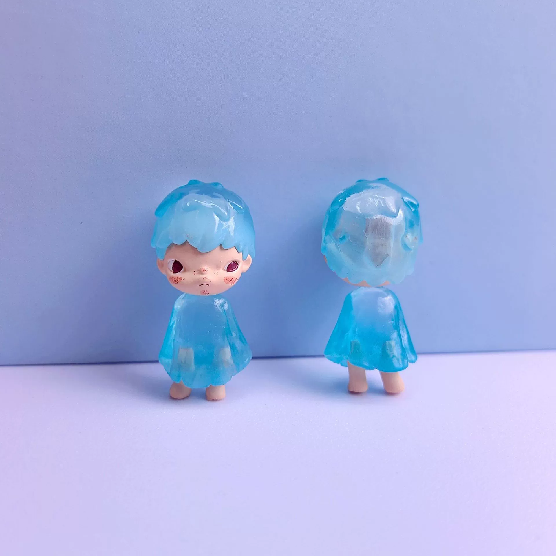 Дуайин горячий Pop Mart Hirono Ono модная игрушка фигурка милая зернистый орнамент игрушки diy аксессуары PVC кукла