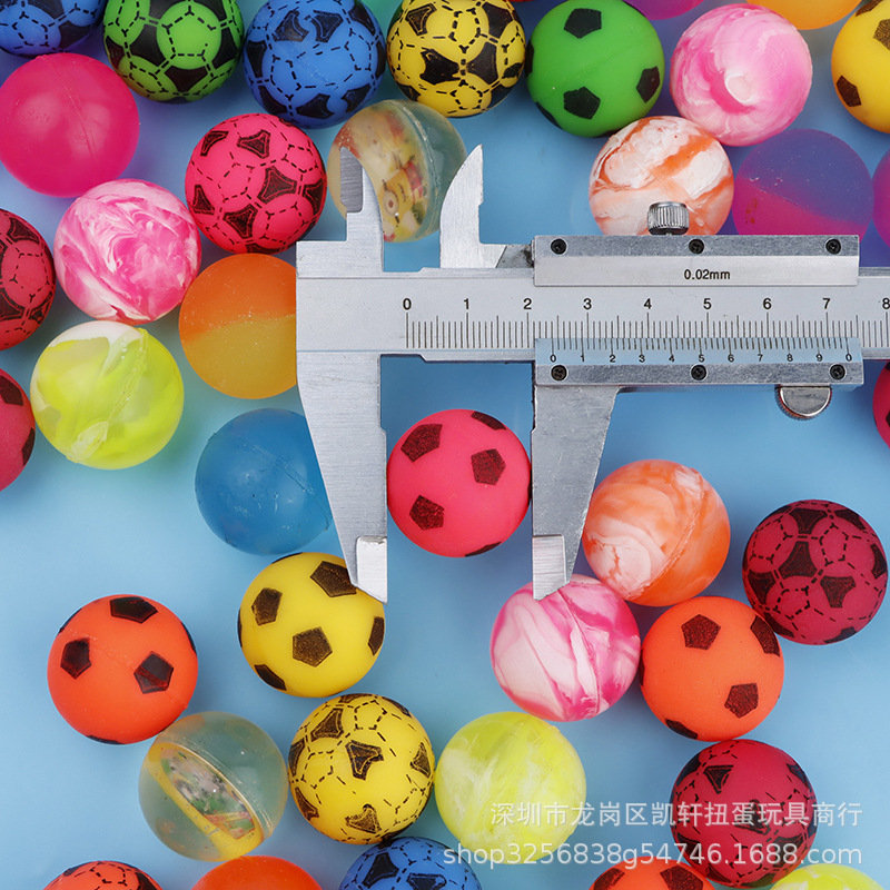 Elastic ball manufacturers wholesale twisted egg machine with elastic ball mixed with elastic ball 27 elastic ball floating water postage