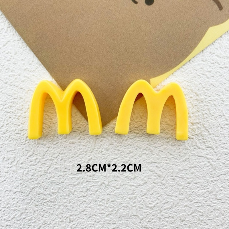 仿真食玩薯条麦当劳树脂配件奶油胶手机壳发夹水杯冰箱贴diy材料|undefined