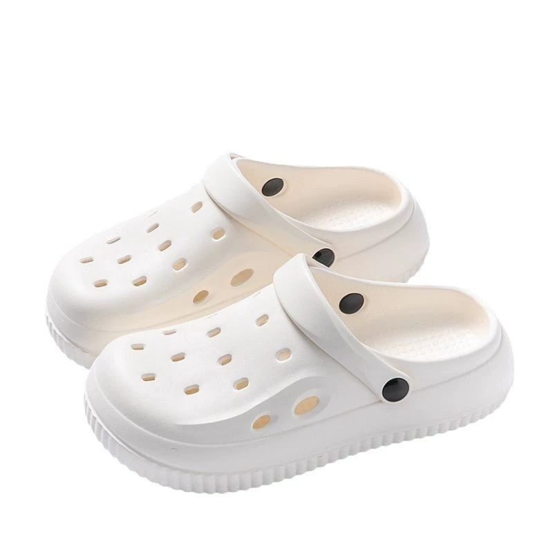 2025 Новые обувь на толстой подошве Croc женские летние верхняя одежда противоскользящие против запаха пляжные сандалии тапочки для женщин