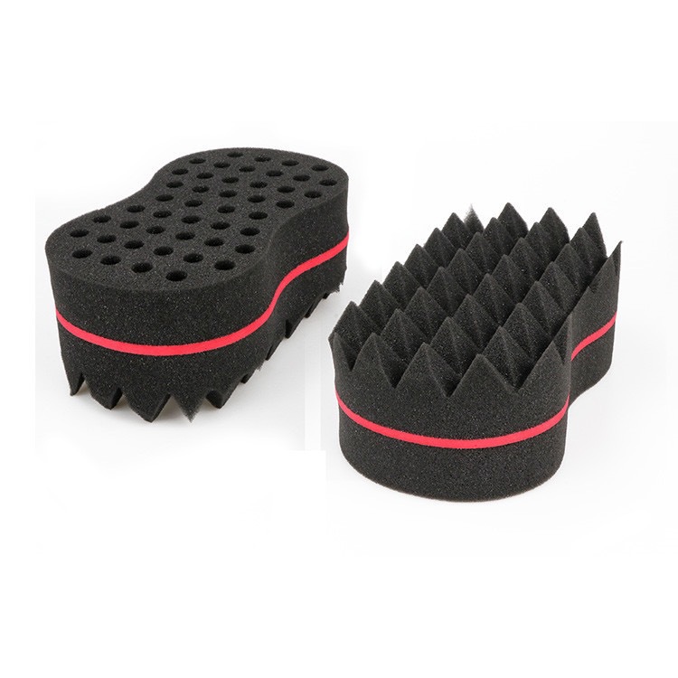 Curly Hair Brush, Pyramid Sponge, African Perm Sponge, Afro Styling Sponge, Styling Tool