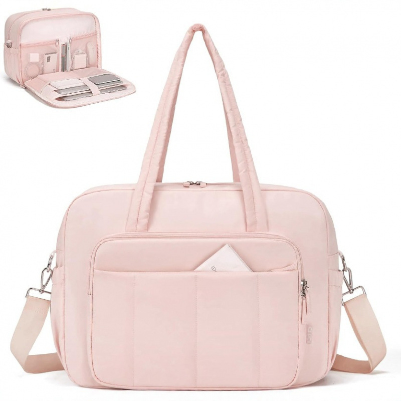 New Women's Carry-On Luggage Travel Bag Inflatable Handbag Small Luggage Bag Overnight Weekend Bag Carry-On Luggage