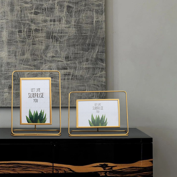 Glass photo frame