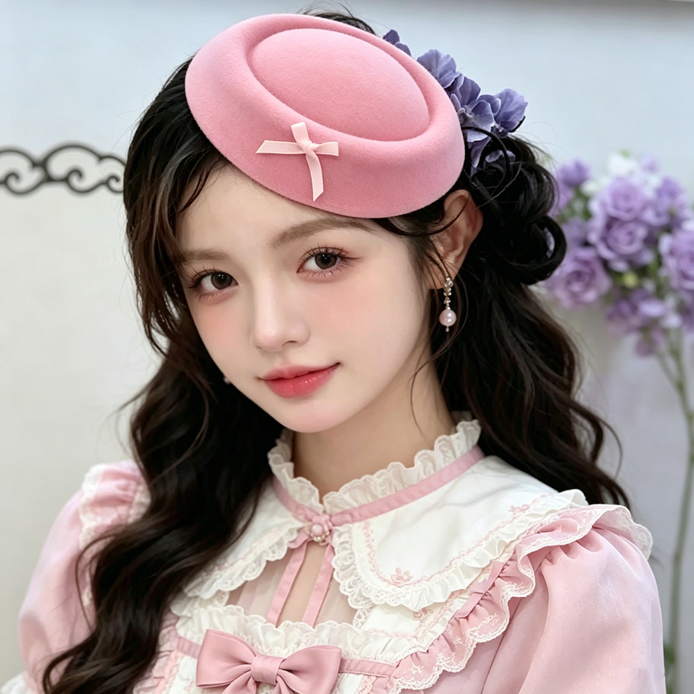 Dos dimensiones Lolita correa de cabello chica gato oreja clip de cabello cómic cosplay Lolita criada correa de cabello