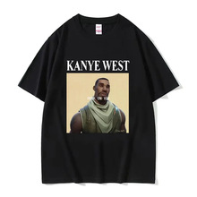 Funny Kanye West Meme T-Shirt Men's Vintage Hip Hop Rap Styl