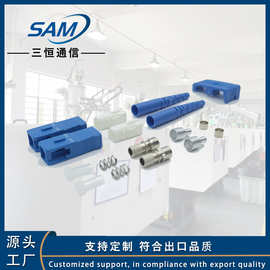 SC/UPC双工多模3.0MM光纤连接器2.0MM跳线组装散件连接头多模工厂