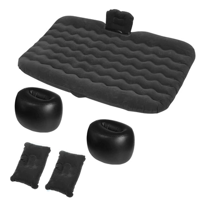 or Lying Down, Car Inflatable Bed — Vehicle-mounted inflatable bed - default-item-758a-wave-storage-ottoman-black