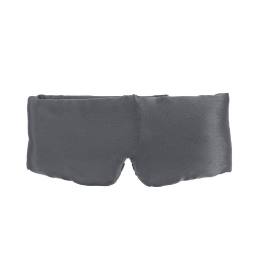 Large silk eye mask, solid color, soft, breathable and comfortable, fully surrounded by noise reduction, light blocking, travel, business and rest
