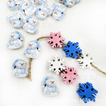 ���l�}�Q���b�Ʒ ѩ��ѩ����ɫ ľƬ�Π�ľ�� �ֹ�diy�b�Ʒ���