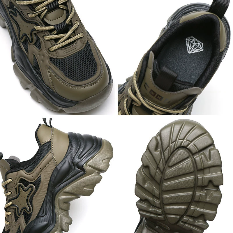 Sports shoes, breathable universal footwear for leisure platform, Korean style
