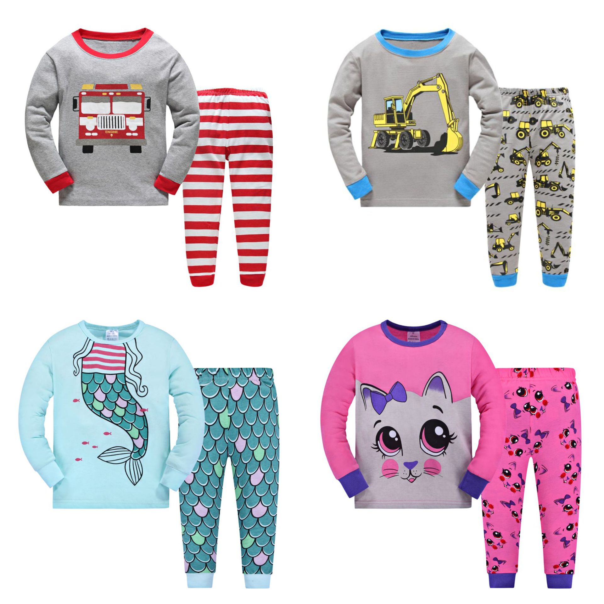 Ropa de hogar para niños de comercio exterior traje transfronterizo e-commerce pijamas ropa de aire acondicionado (toma especial de muestra)