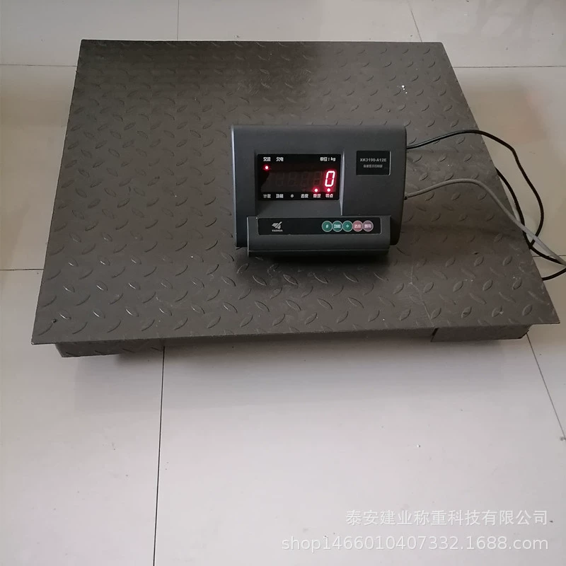 Электронный вес 1 тонна взвешивания панели 1,0*1,0 м цифровой дисплей трехуровневый вес электронный вес