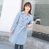 变形策大码女装韩版风衣女长款2025秋季宽松显瘦加肥加大外套，女装风衣，变形策服饰