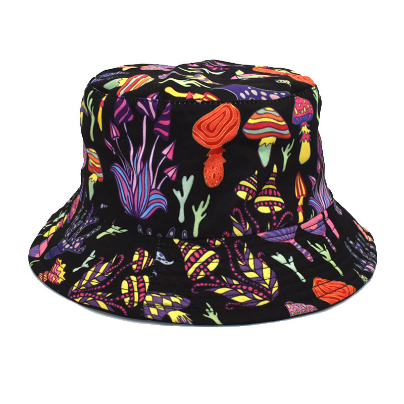 Unisex Casual Hip-hop Mushroom Wide Eaves Bucket Hat display picture 13