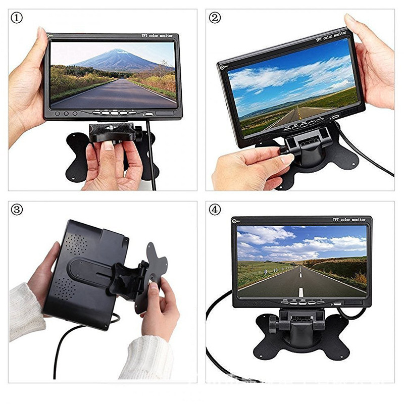 Large truck reversing image system 24V universal truck van harvester visual infrared HD camera