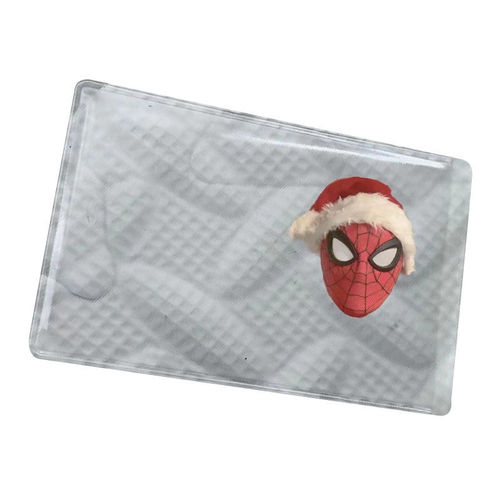 Same style spoof ID card hood, ID card protective cover, transparent anti-magnetic ID card head cover, spoof card holder