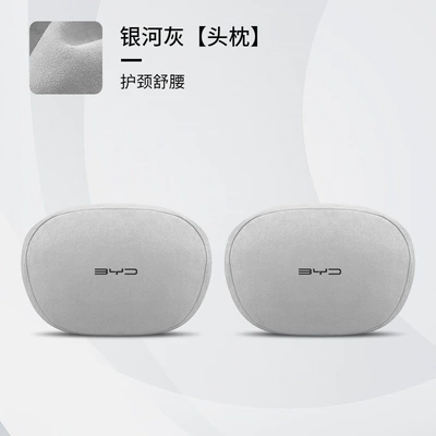 24 Byd Hiace 07Ev Car: Waist support - new-byd-galaxy-gray-pair-of-headrests