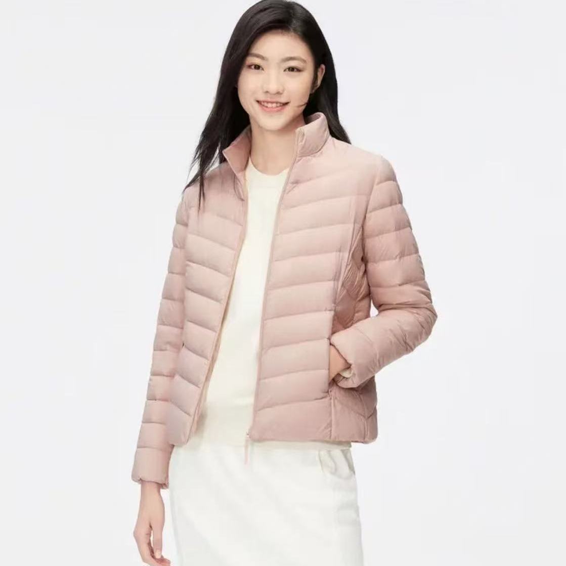 업그레이드된 두꺼운 핑크색 스탠드 칼라