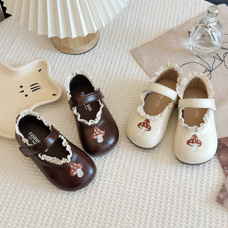 Zapatos de cuero para bebés de niñas 2026 primavera nuevos zapatos de suela suave para niños princesa zapatos de niñas zapatos de bebé image 3