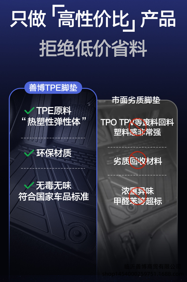 Suitable for Lynk & Co 900, full-coverage 25-model car interior modification accessories, TPE car floor mats