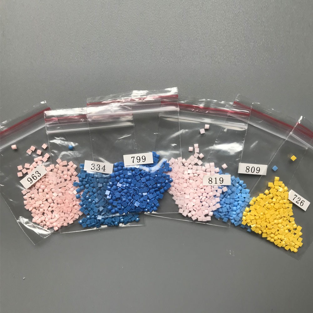 ฅDiamond painting new DMC color sticker multi-functional 447 color…