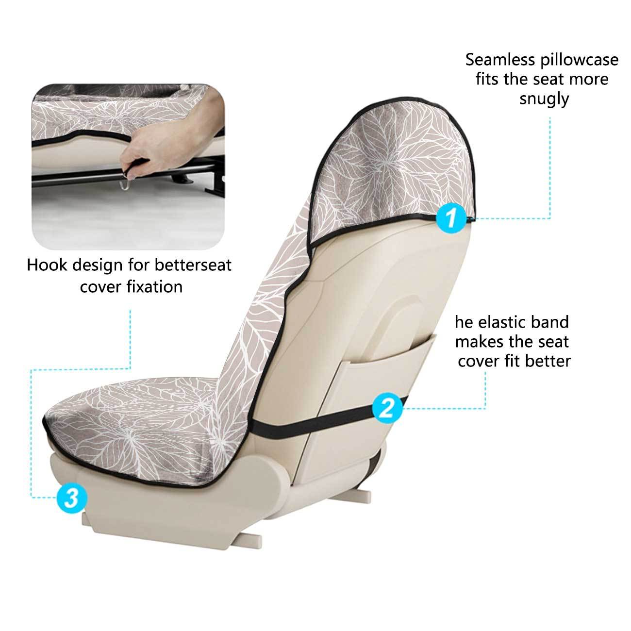 Car seat towel cover front seat protector suitable for gym and exercise, universal for all seasons, car use 132
