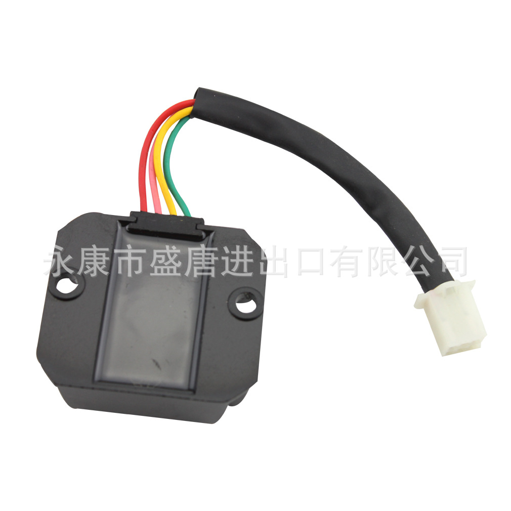 GOOFIT 4-wire 12V voltage regulator adapted to CG 125cc-250cc and GY6 50cc-150ccATV