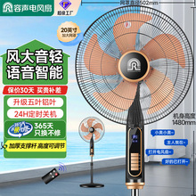 容声电风扇落地扇台地静音摇头大风量摇头遥控风扇工业强力大风力