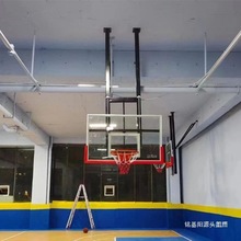 篮球架可移动升降户外室外室内地埋壁挂吊顶式电动液压包邮篮球框