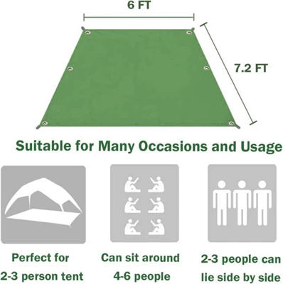 Çadırlar Sun Shelter Camping Green
