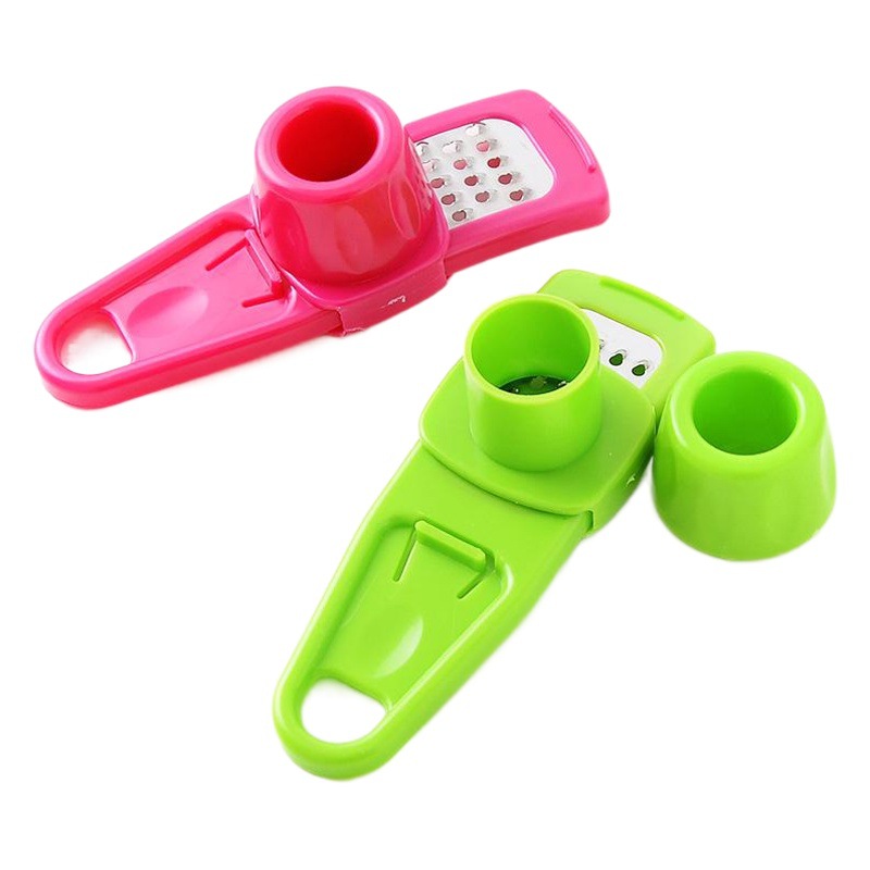 Triturador Manual de Ajo y Jengibre Multifunción