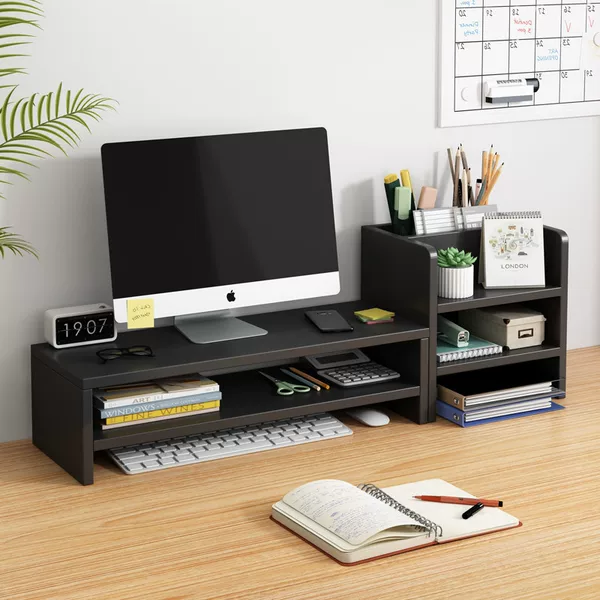 Computer stand monitor bracket pad base desktop stand desktop storage shelf desk shelf