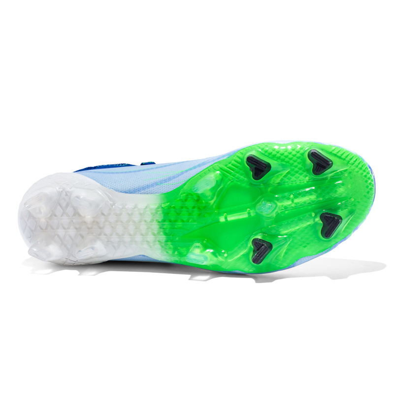 2023 nuevos zapatos transpirables zapatos de fútbol resistentes al desgaste hierba de interior uñas largas uñas cortas pareja zapatos de fútbol zapatos de entrenamiento