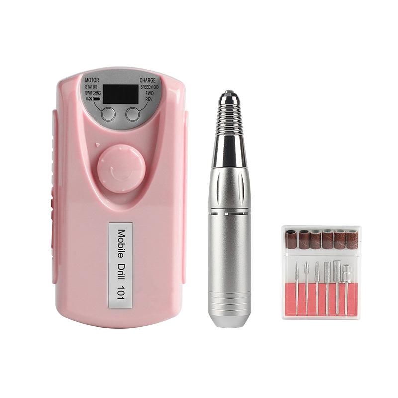 La lijadora de uñas recargable no hace calor, el descargador de uñas 35000 rrrEste profesional, el rectificador de uñas eléctrico portátil
