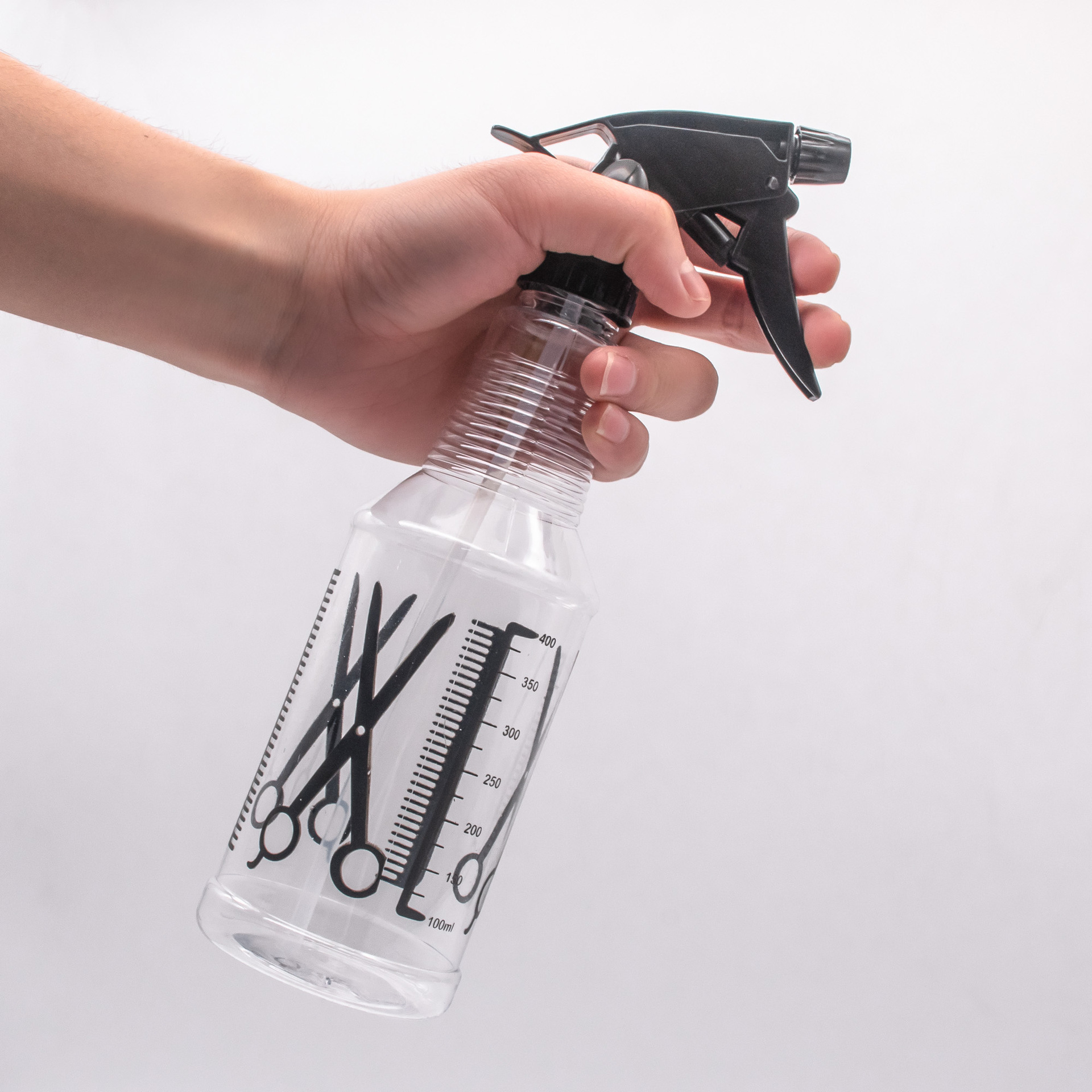 500ml tijeras grandes botellas de pulverización de agua botellas de pulverización de alcohol mini botellas de riego domésticas botellas de pulverización de belleza