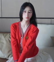 实拍新款针织衫女韩国东大门网红同款抖音潮牌休闲毛衣女