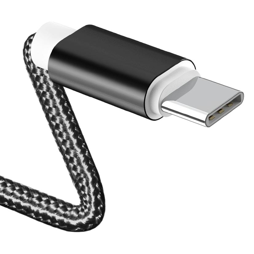 Cable de datos para Apple iPhone Android micro nylon trenzado tipo-c cable cargador de teléfono móvil al por mayor