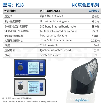 Car Glass Film Explosion-Proof Film | Automotive Film - 152m-x-30m-model-k18
