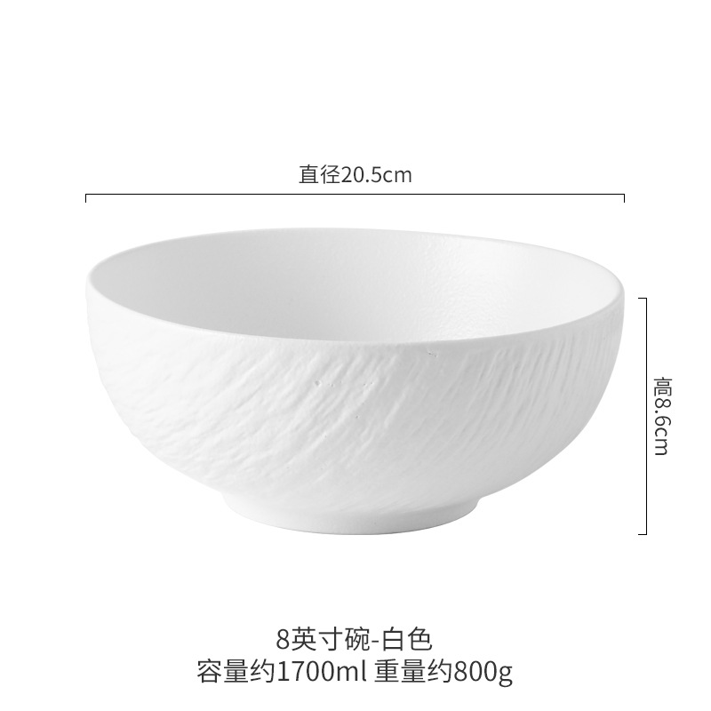 Platos y vajilla de porcelana blanca y negra con diseño de piedra, juego para el hogar, cuencos y platos de alta gama, combinación de porcelana, cerámica simple celadón