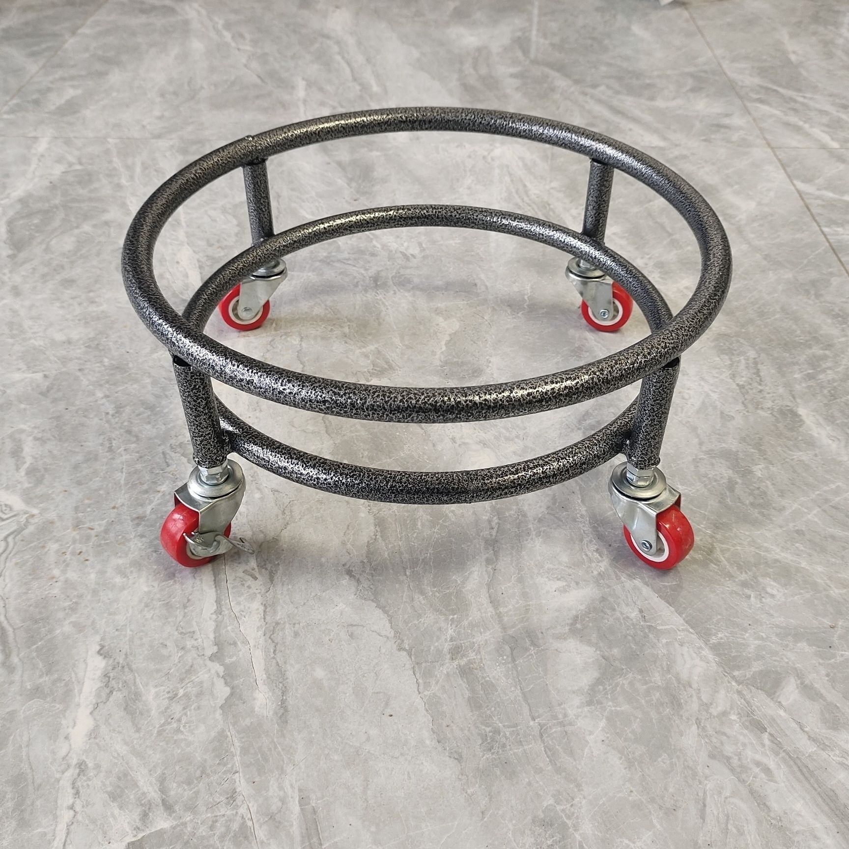 Thickened new double-circle four-wheel with brakes
