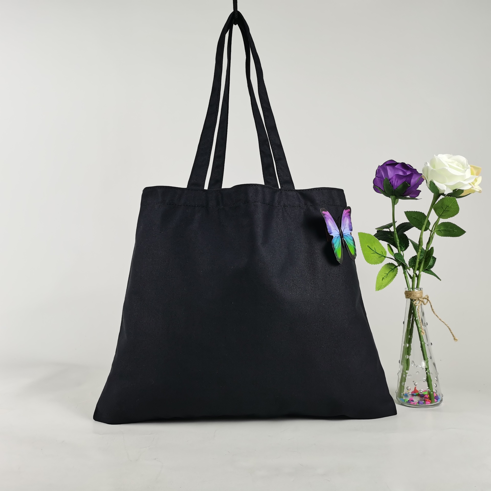 厂家直销简约多色色 帆布 棉布环保袋