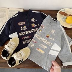 邦诚儿童卫衣2025秋季新款韩版卡通印花套头上衣百搭宝宝春秋装潮
