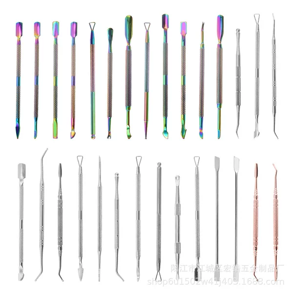 Stainless steel nail remover nail Planer nail steel push dead skin remover nail artifact nail remover nail beauty suit suit tool