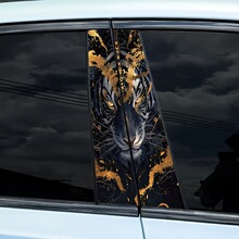 G 26431 Lion pattern car pillar sticker ʨ��ͼ������������