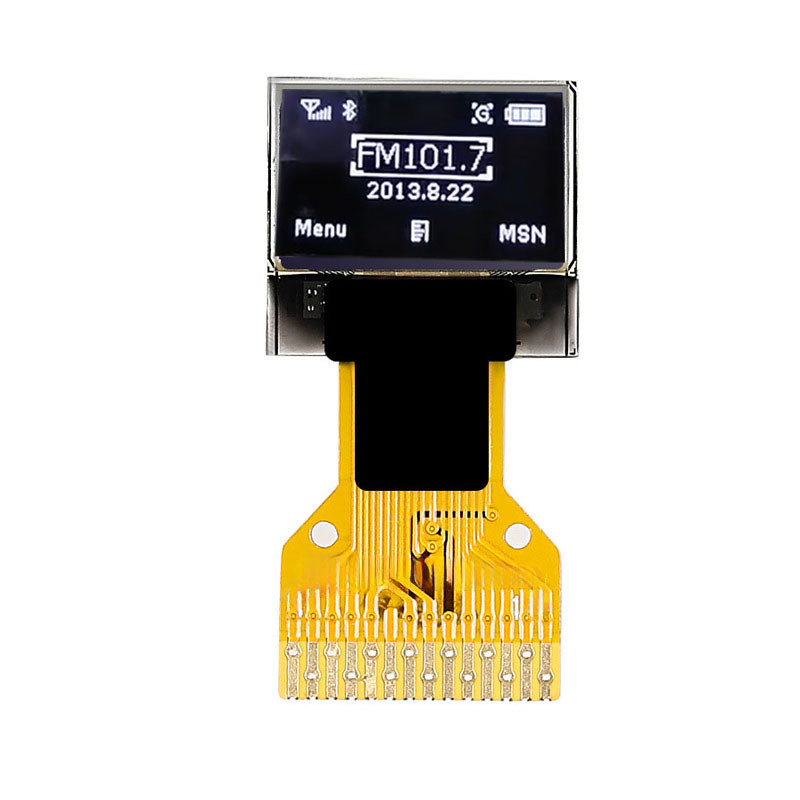 0.31寸60×32PMOLED显示屏单色显示屏计数器显示屏智能戒指显示屏