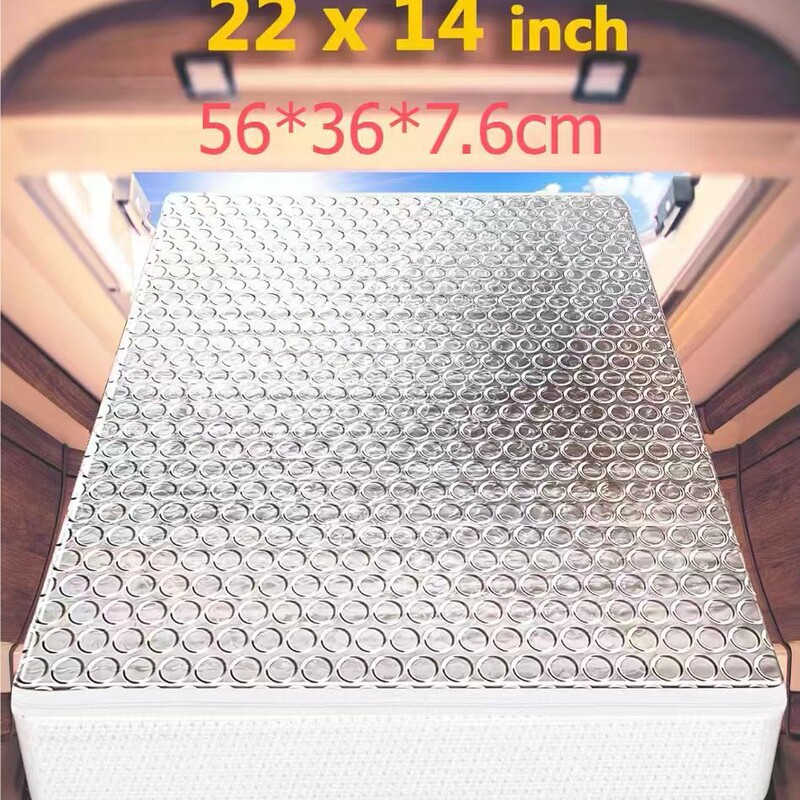 Cross-Border American Rv Sunroof Sunshade Ventilation Cover Insulated Sunroof Sunshade Aluminum Foil Insulation Cotton Multi-Layer Material