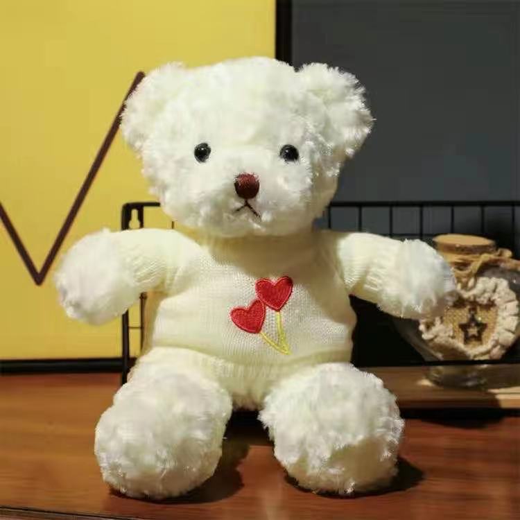 Oso de peluche vestido Oso de peluche muñeca Oso de trapo abrazo Panda juguetes de peluche regalos fabricantes al por mayor