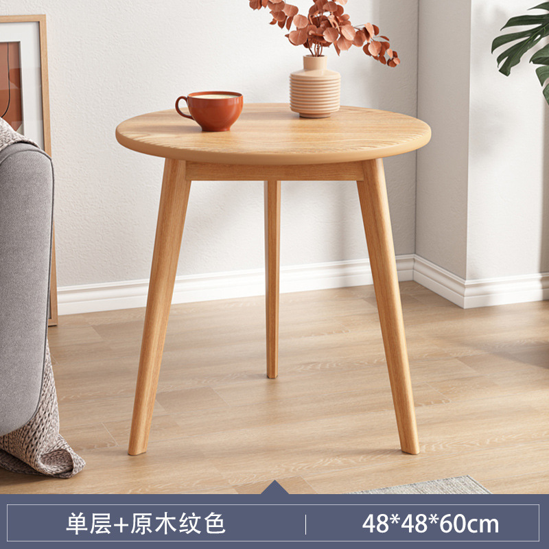 Mesa redonda pequeña para negociar, balcón, mesa de centro de ocio, mesa de recepción, combinación de mesa y silla, mesa de tienda de té con leche de café comercial simple moderna