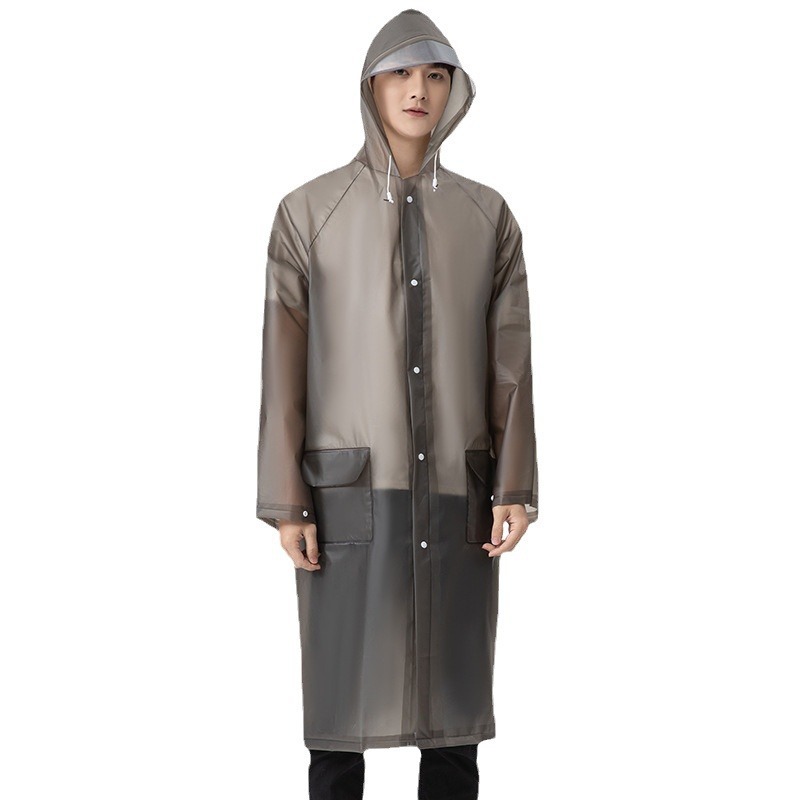 [Express Mail] impermeable no desechable portátil para adultos eva grueso alargado al aire libre excursión a pie